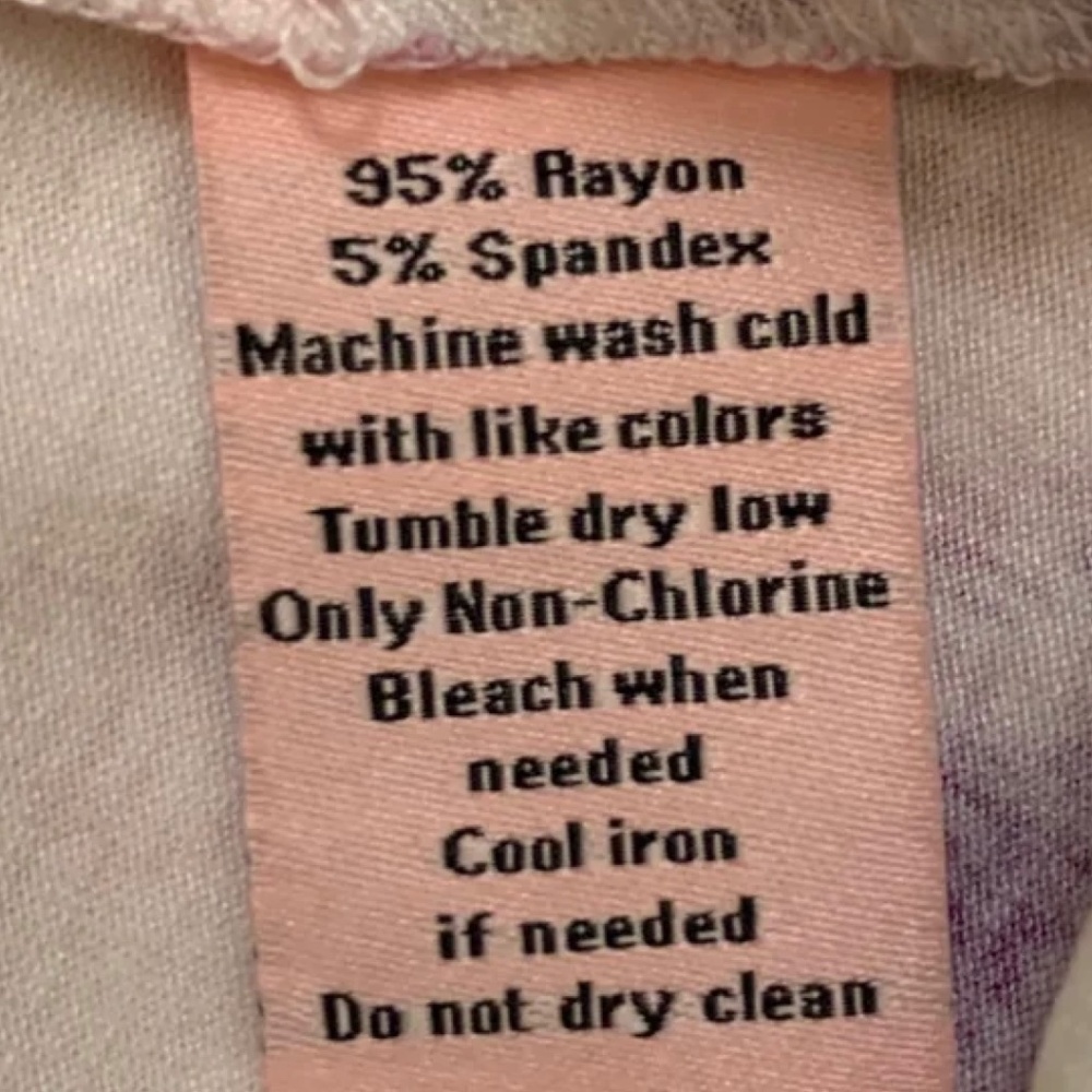 JUICY COUTURE Dress Pink Floral Faux-Wrap Jersey V-Neck Ruffled High-Low Medium - Picture 8 of 10